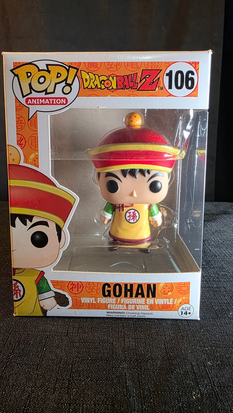 Funko Pop! Dragon Ball Z Gohan #106 with Box
